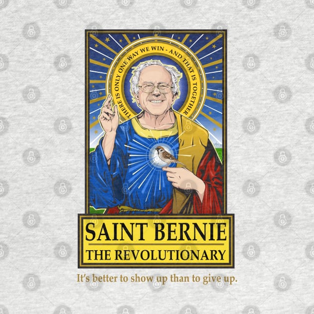 Saint Bernie by Pop Art Saints